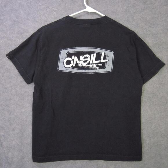 ONeill Shirt youth Large Black Surf Logo Graphic Tee T-Shirt Skate Streetwear - Picture 10 of 12